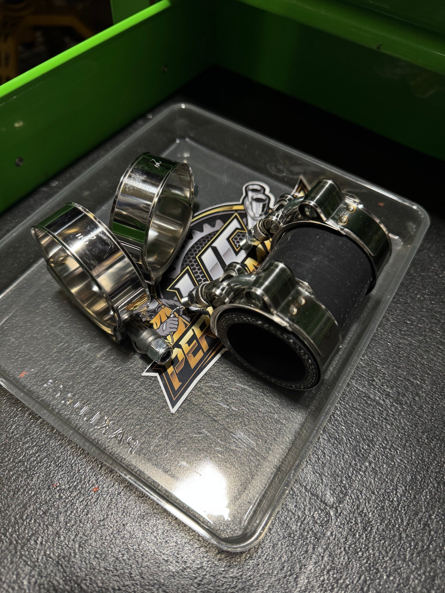 UNIVERSAL 2" STAINLESS STEEL T-BOLT CLAMP